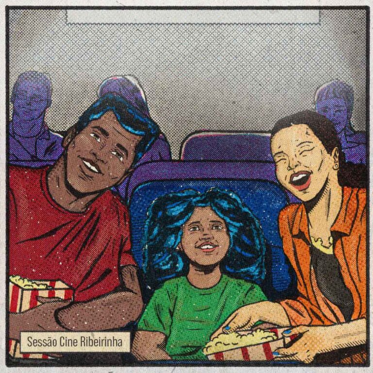 Família Sessão Cine Ribeirinha